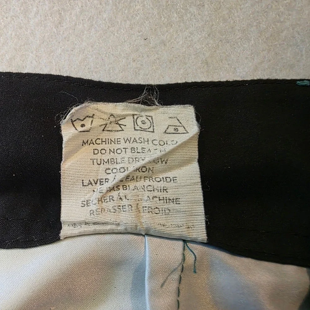 Billabong Originals Board Shorts Mens 36 Teal Blue Yellow Striped M122EADS